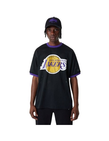 New Era LA Lakers NBA Team Logo Mesh Oversized