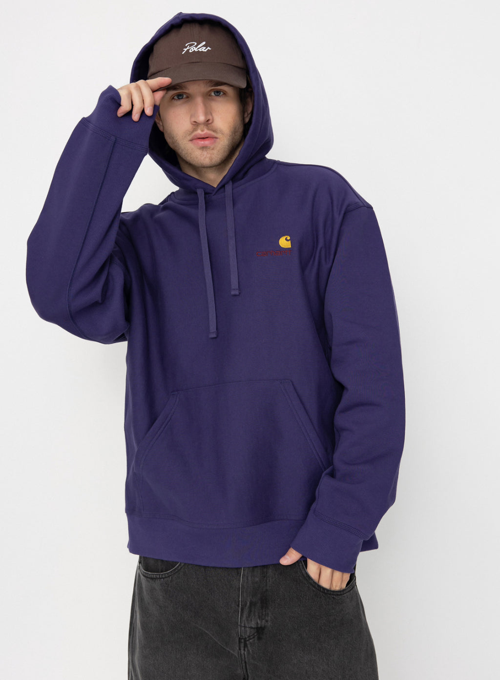 Hooded American Script Sweat