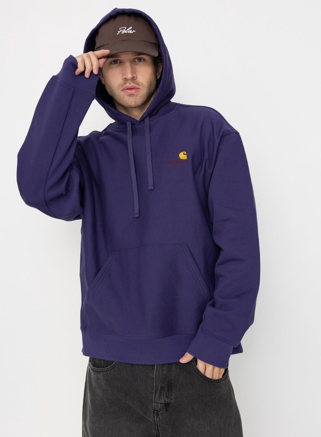 Hooded American Script Sweat
