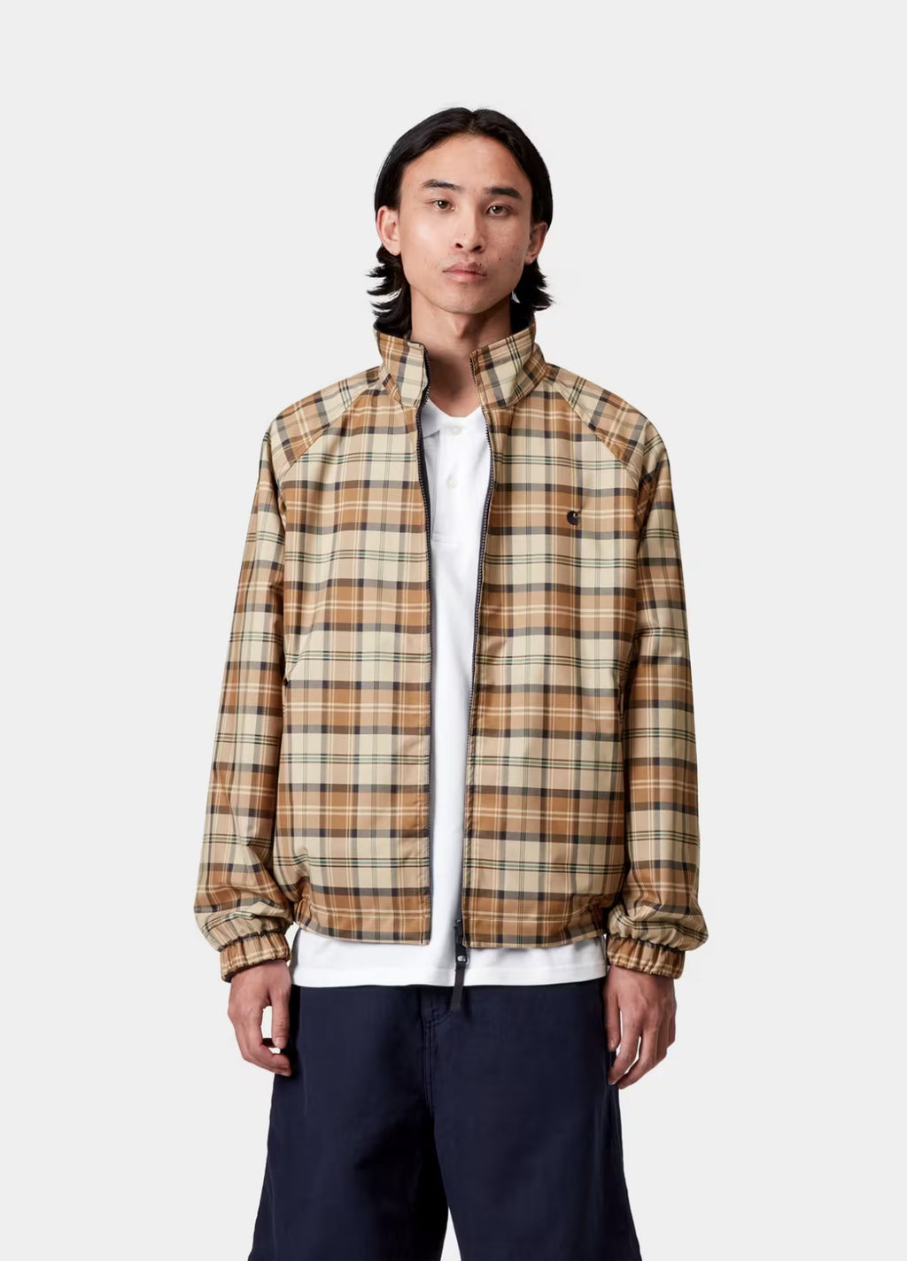 Reversible Planer Jacket Planer Check, Wall / Air Force Blue