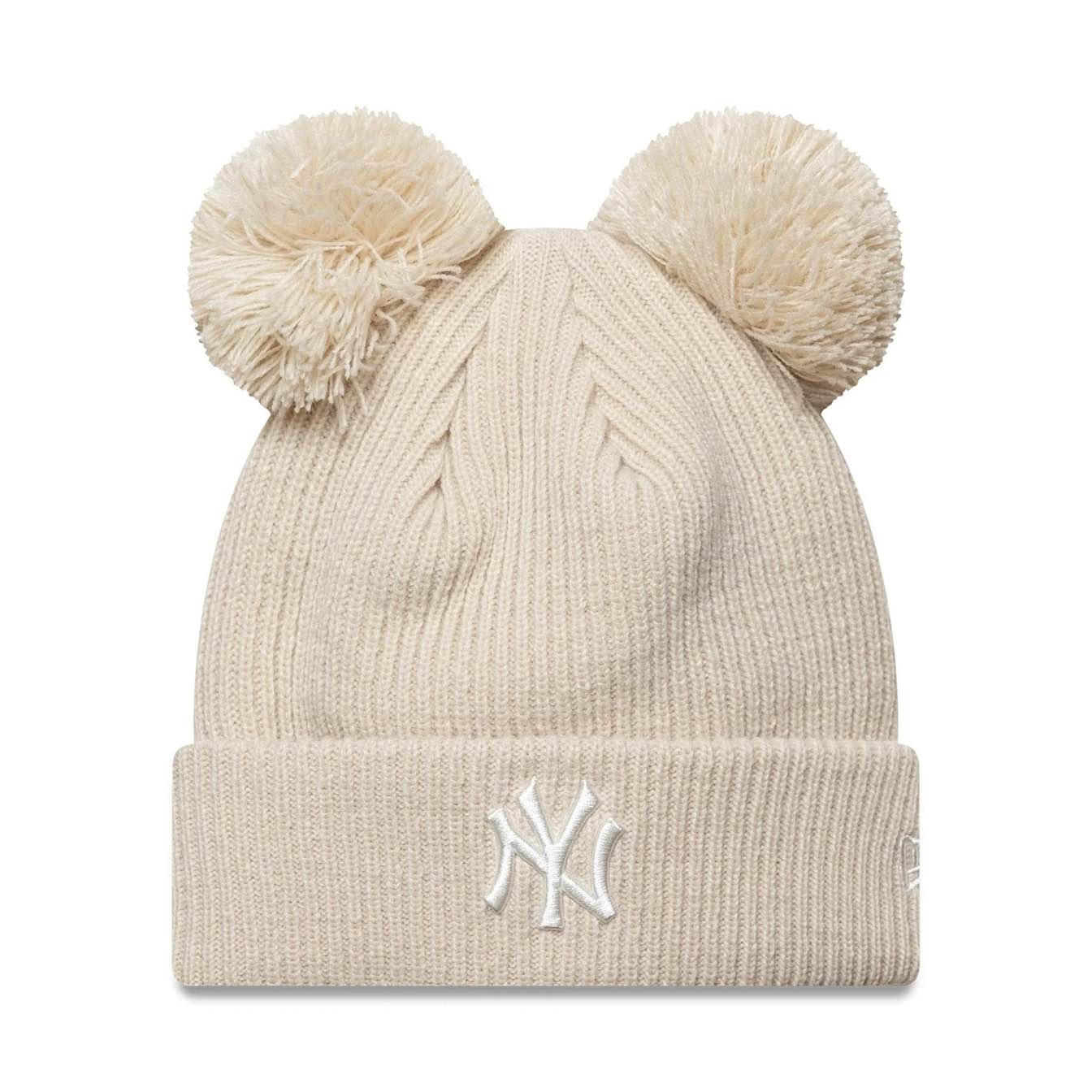 NY Yankees Double Pom Beanie