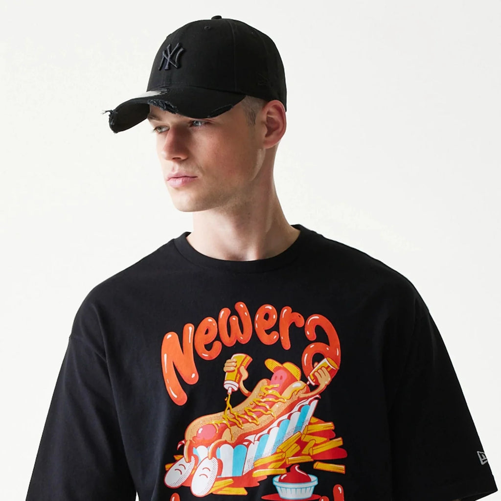 Oversized Hotdog Food Graphic