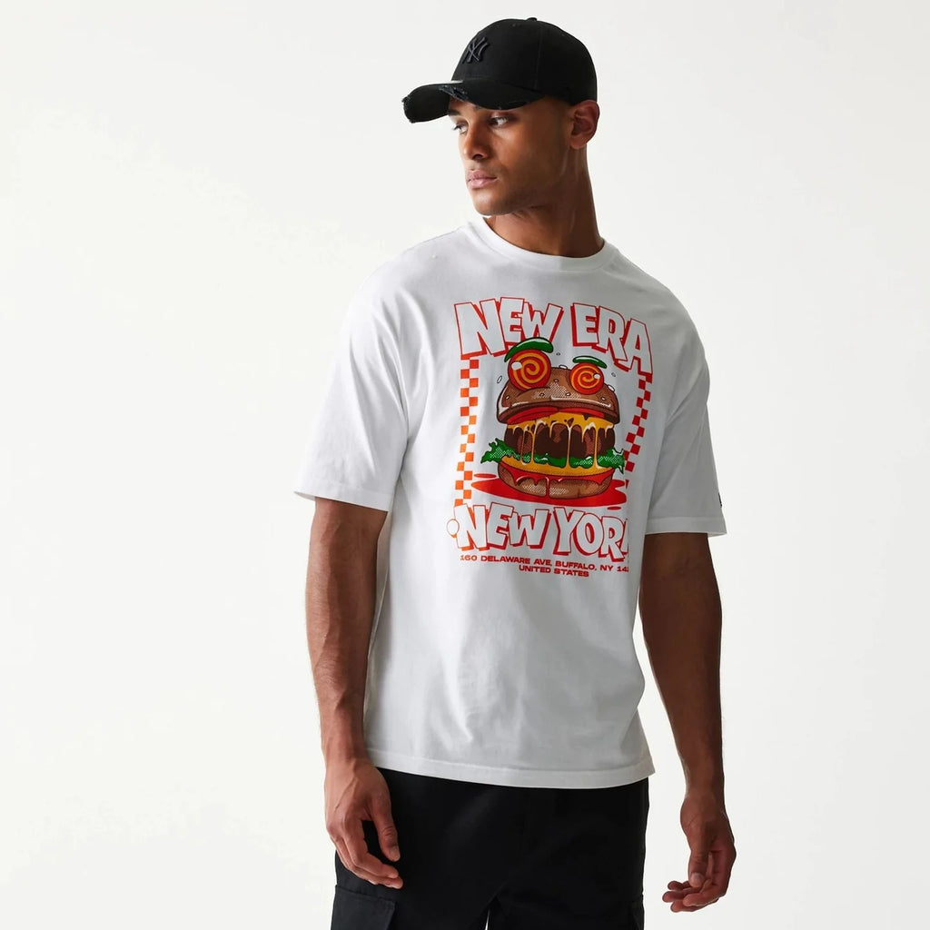 Oversized Burger Food Graphic