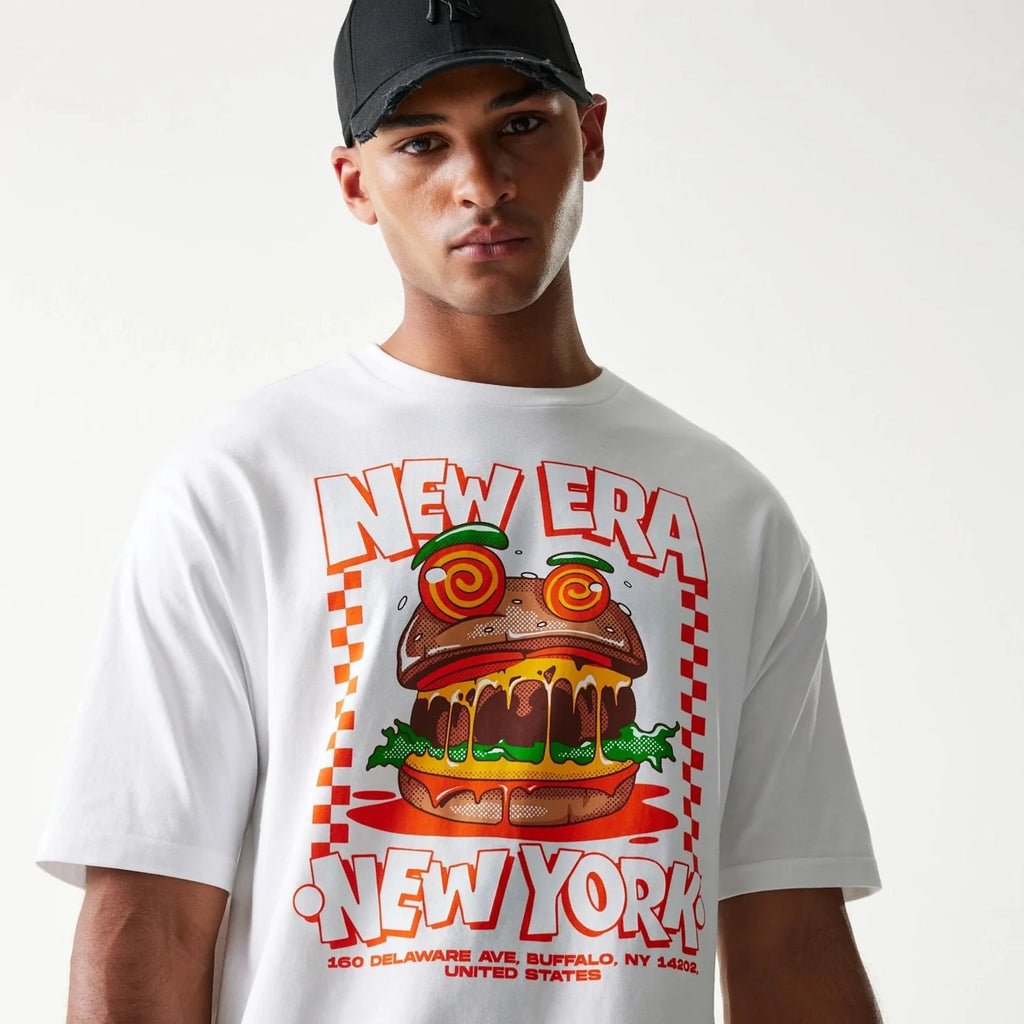 Oversized Burger Food Graphic