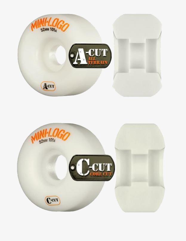 A-CUT 53mm - 101a - Azul (4 ruedas)