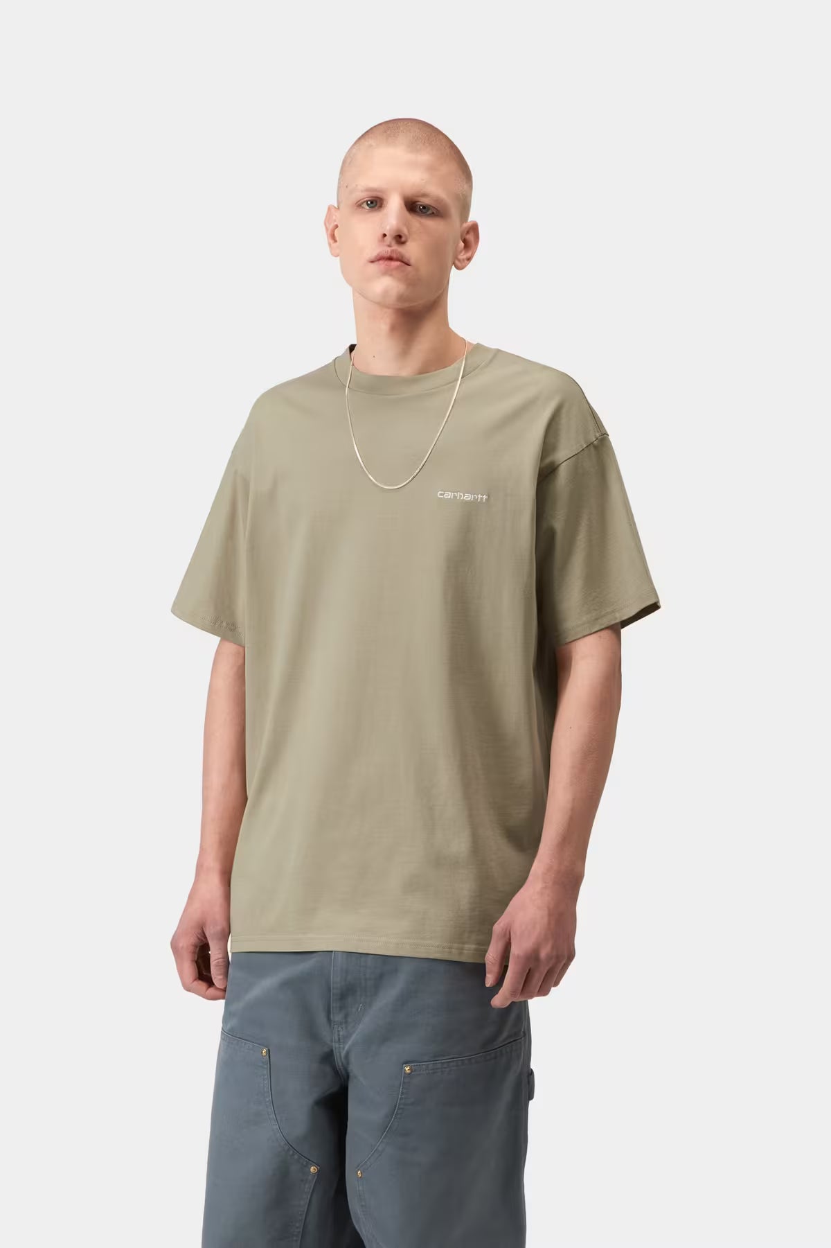 Script Embroidery T-Shirt