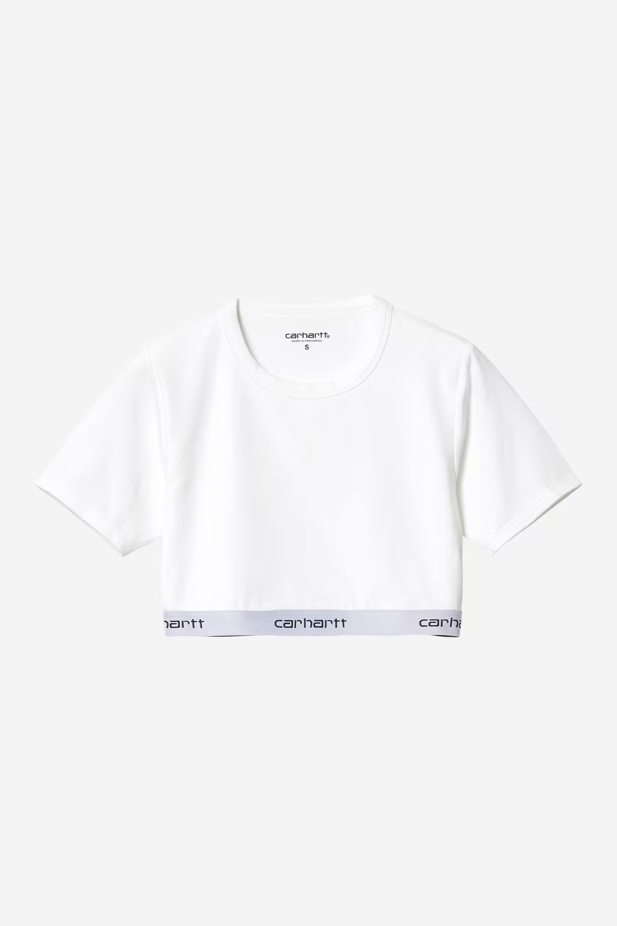 W' Script Crop Top