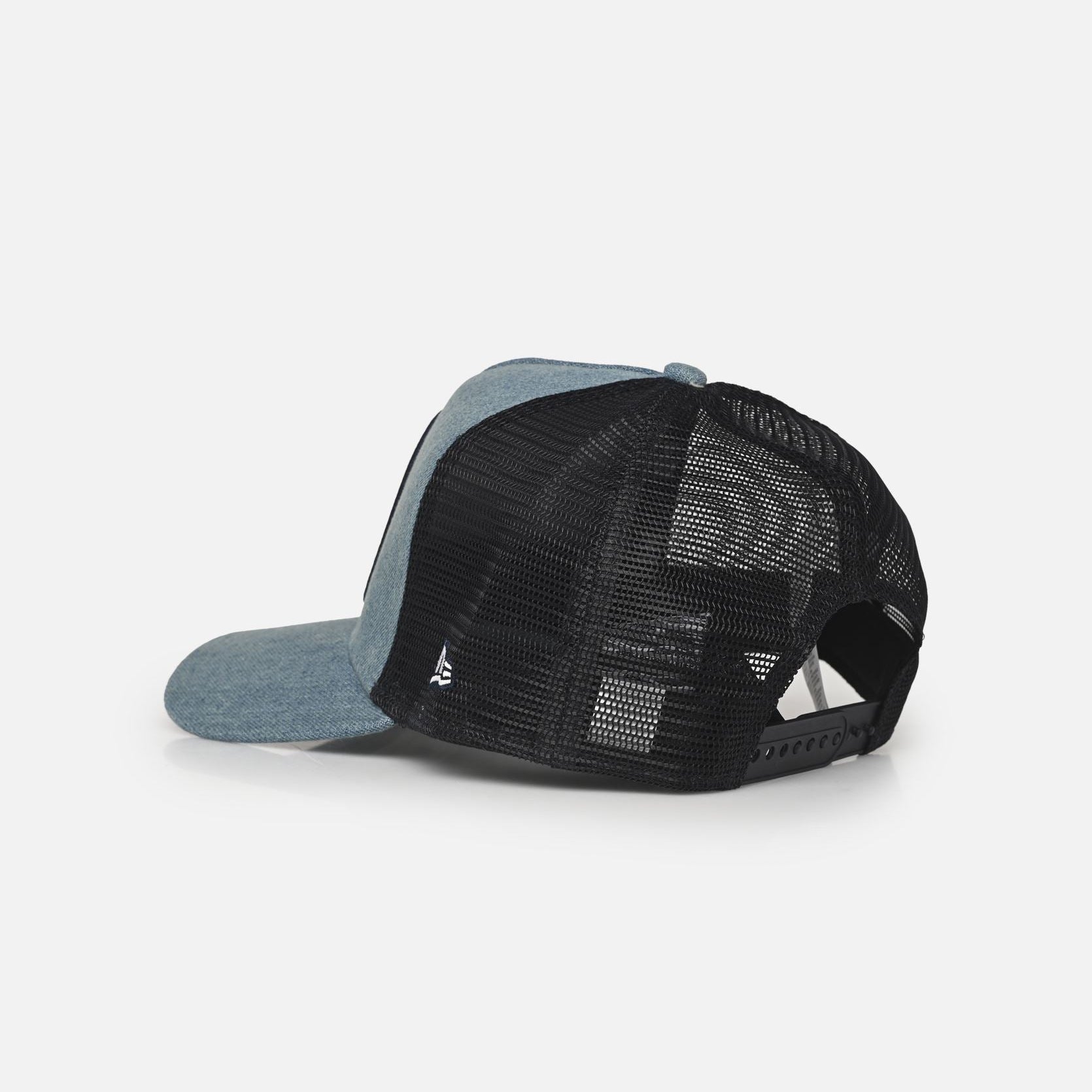 Denim Patch Trucker