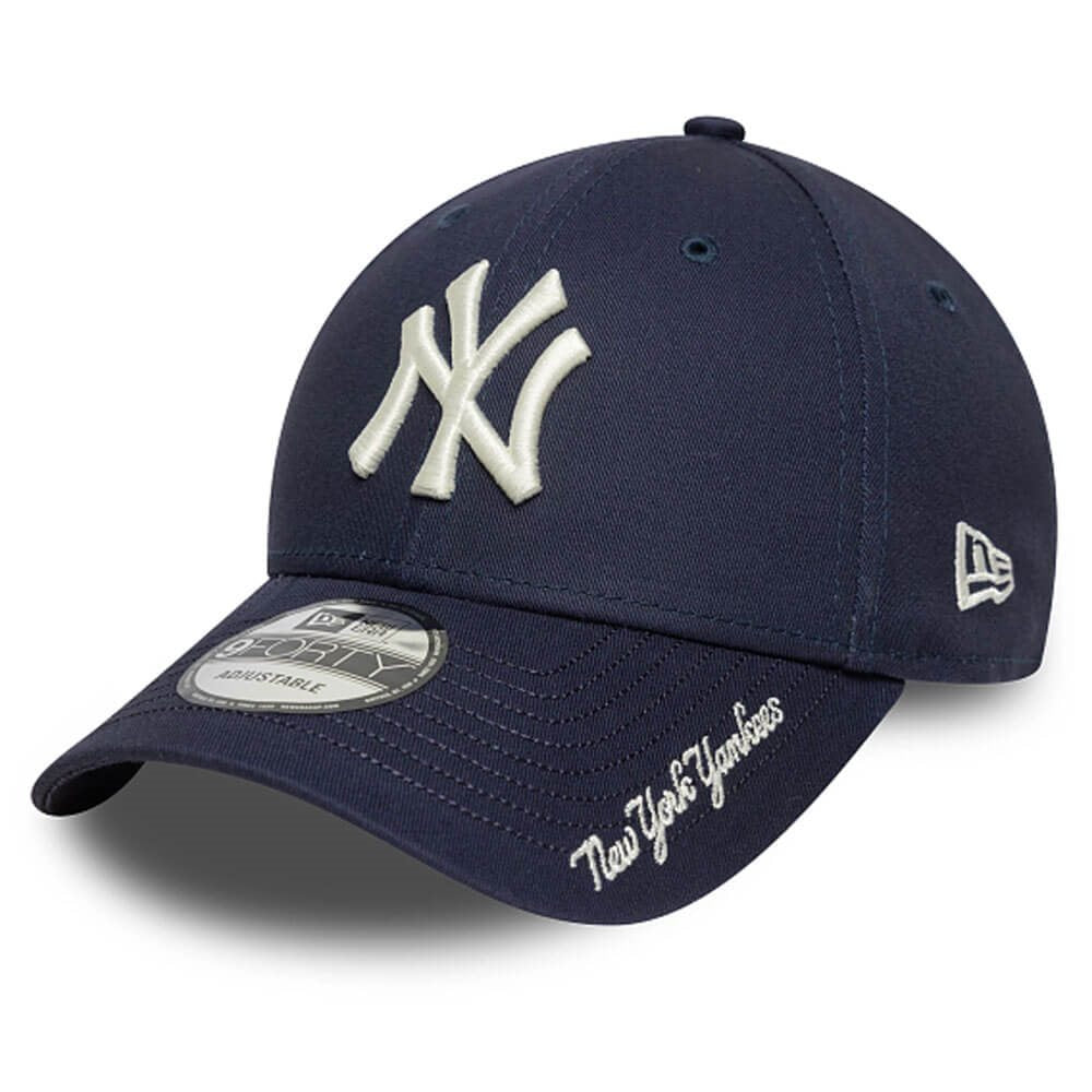 NY Yankees MLB Visor Script 9FORTY