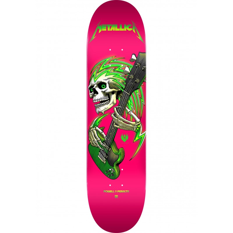 Metallica Collab FLIGHT® Skateboard Deck 8 x 31.45