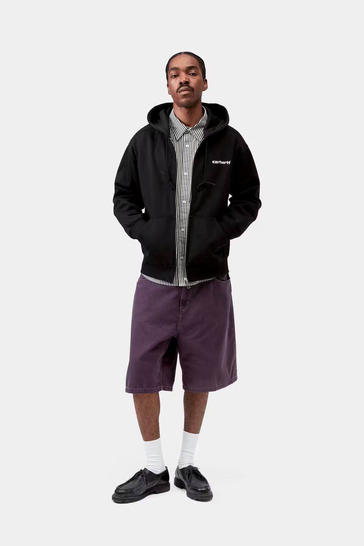 Hooded Archive Lines Jacket