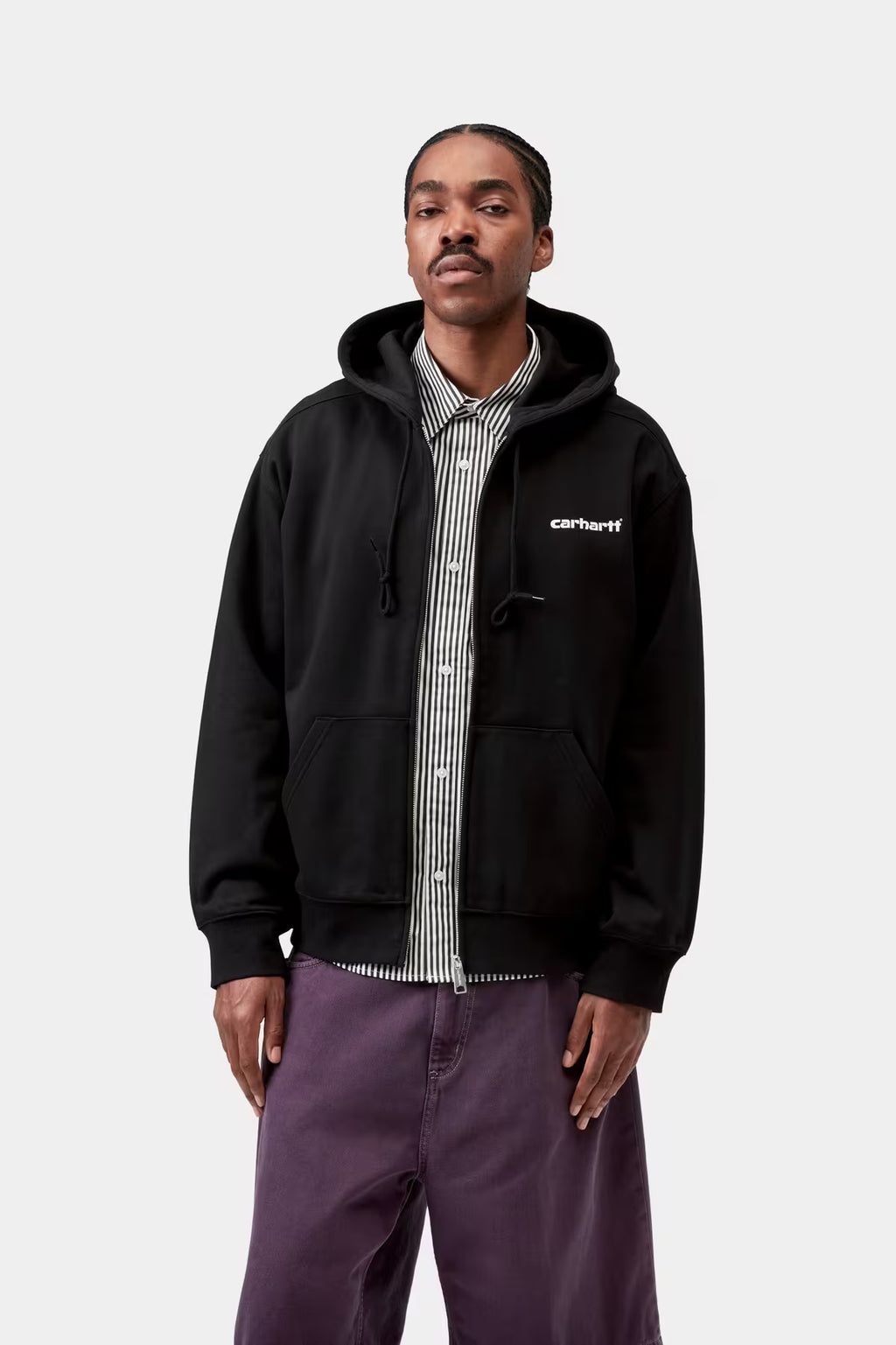 Hooded Archive Lines Jacket