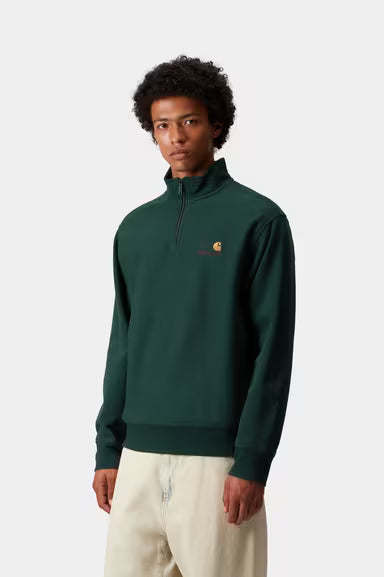 Half Zip American Script