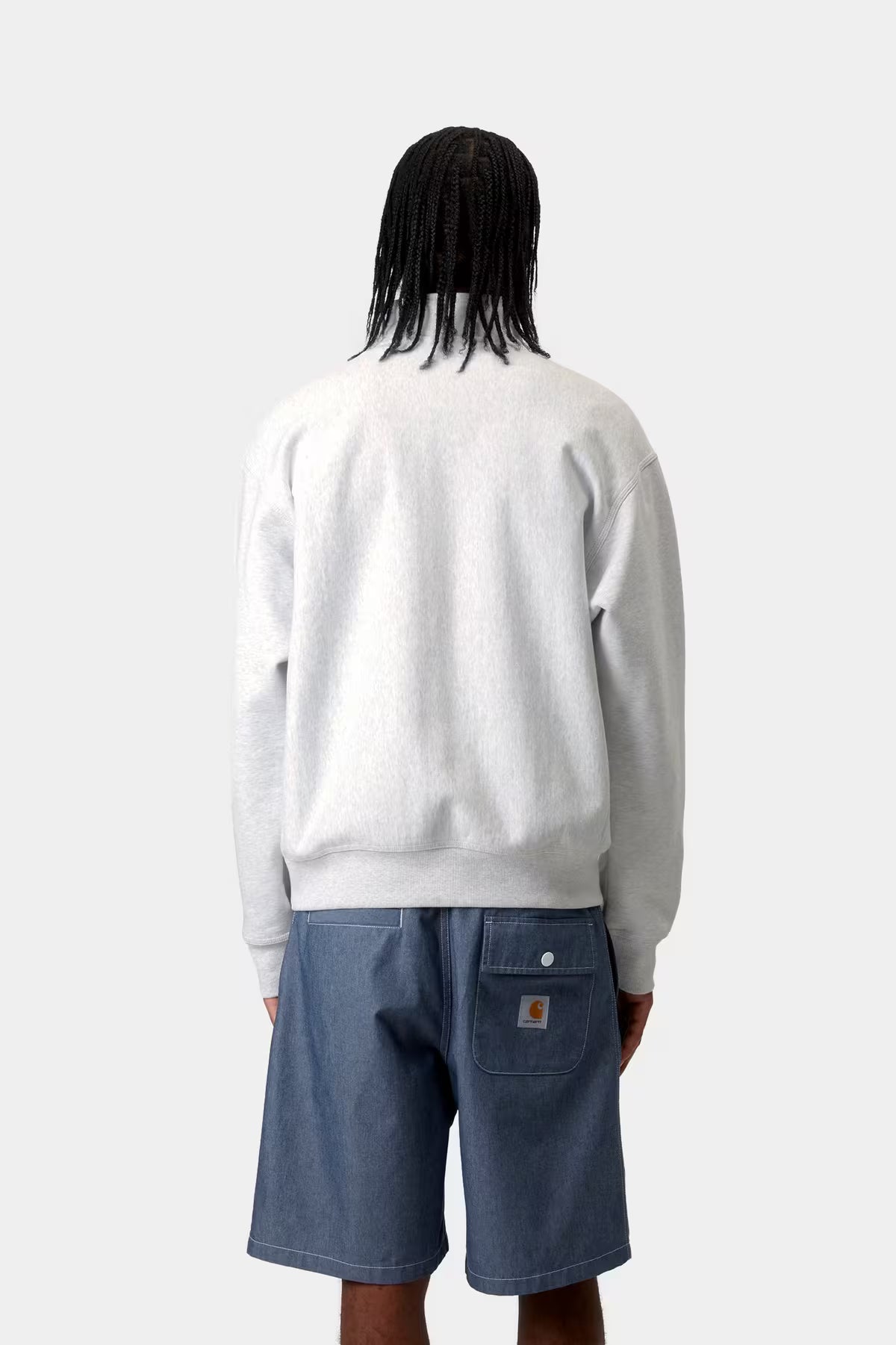 Half Zip American Script Sweatshirt