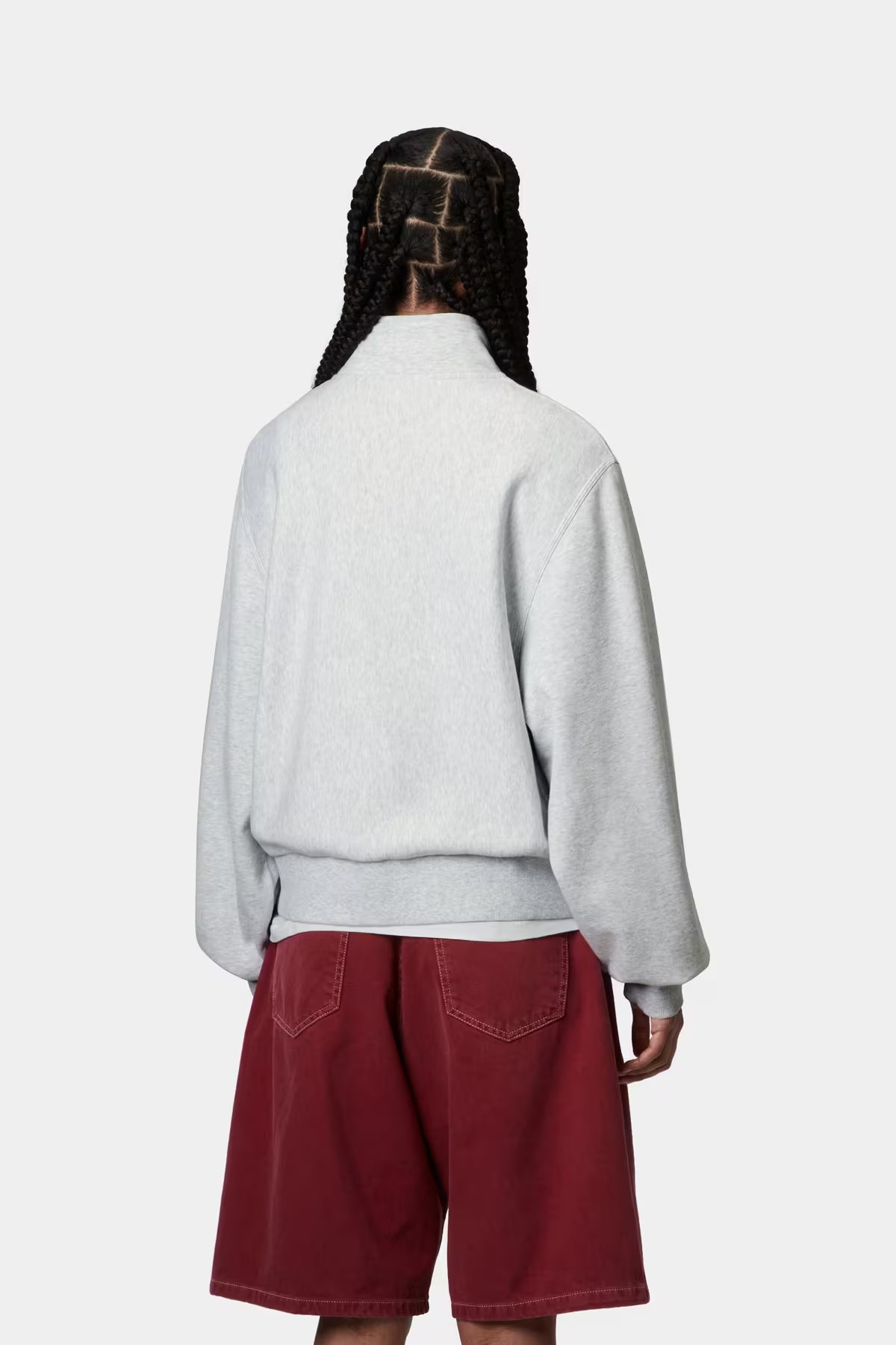 W' American Script High Neck Sweat