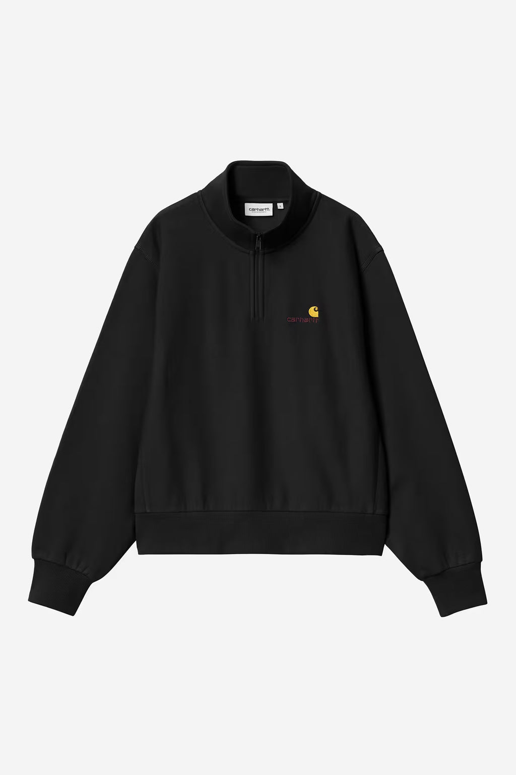 W' American Script High Neck Sweatshirt